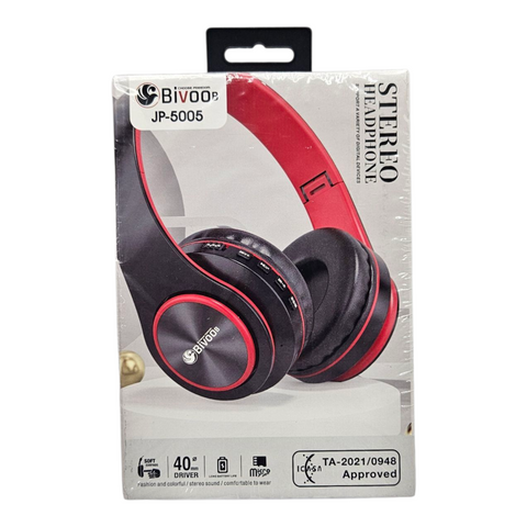 Bivoo JP-5005 Stereo Headphones.