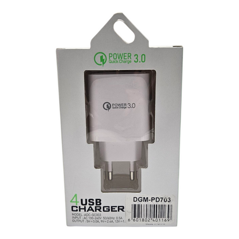 4 USB Charger