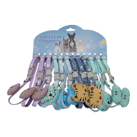 Pet Collar Set of 12 PC 372