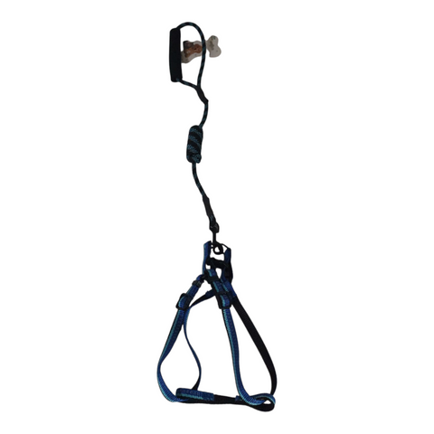 Dog Small Leash with Rubber Handles PC 428