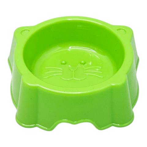 Pet Bowl Cat Face Shaped FB177