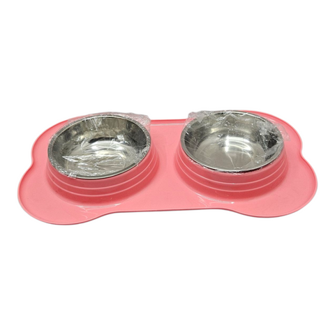 Double Feeder Pet Bowl FB190