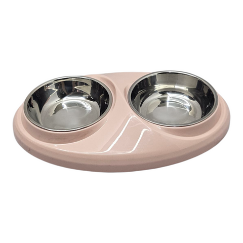 Double Feeder Pet Bowl FB199