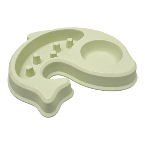 Slow Feeder Pet Bowl Fish Shape FB202