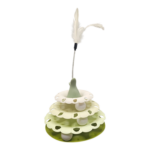 Cat Toy Ball and Feather T05