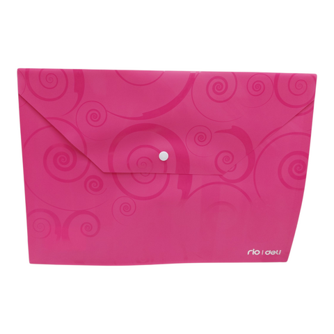 Deli Carry Folder 180 Micron A4 Pack of 10 pcs