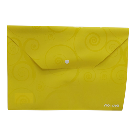 Deli Carry Folder 180 Micron A4 Pack of 10 pcs