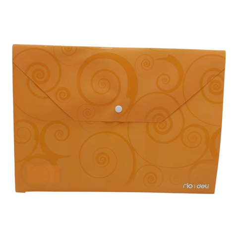 Deli Carry Folder 180 Micron A4 Pack of 10 pcs