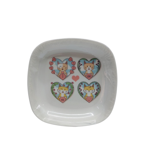 Melamine Deep Square 20*20*4cm