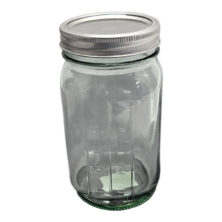Glass Bottle & Lid