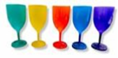 Elite Fluted Cups  6 Pack