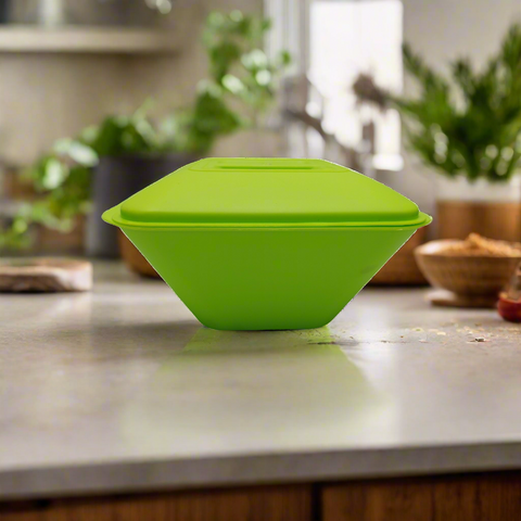 Olive Salad Bowl & Lid Prism 6 Liter