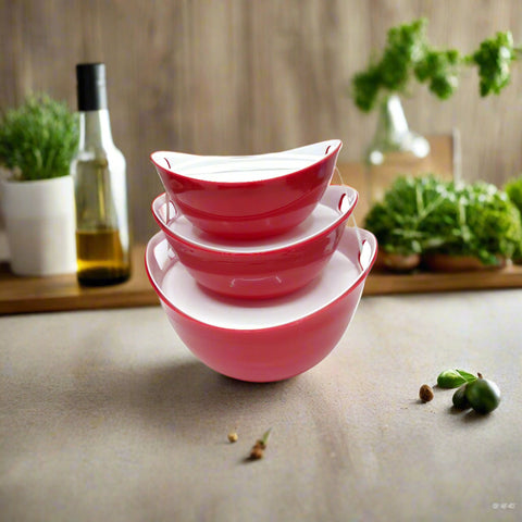 Elite  Plastic Bowl Set 3pcs