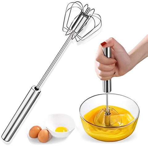 Stainless Steel Hand Push Whisk  36.5*6.5 m