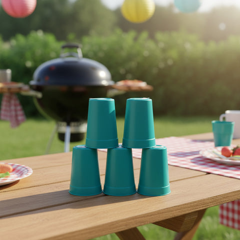 Elite Plastic Party Cups 340ml  5pcs