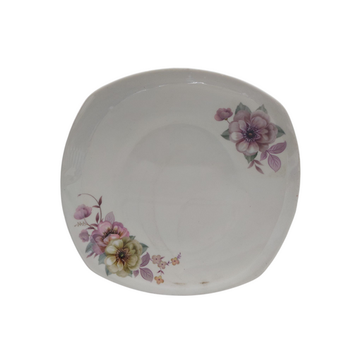 Melamine Square Round Plate 28cm