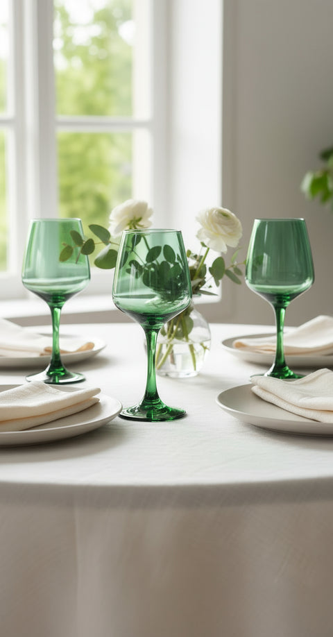 Elegant Wine Glass 6 pcs Set 6*21cm