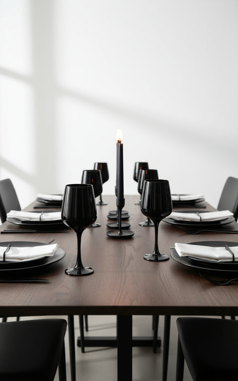 Elegant Wine Glass 6 pcs Set 6*21cm