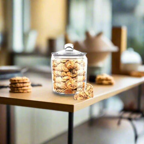 Glass Cookie Jar - 4liter