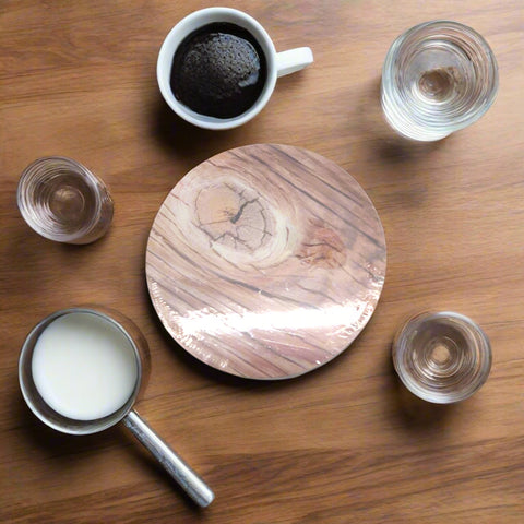 Round Coaster 6pcs Set