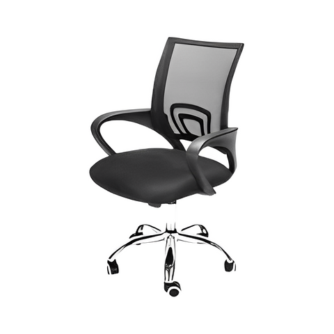 Zippy Netting Back Typist Office Chair with Chrome Base