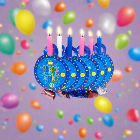Party Horn "Happy Birthday" 6pcs