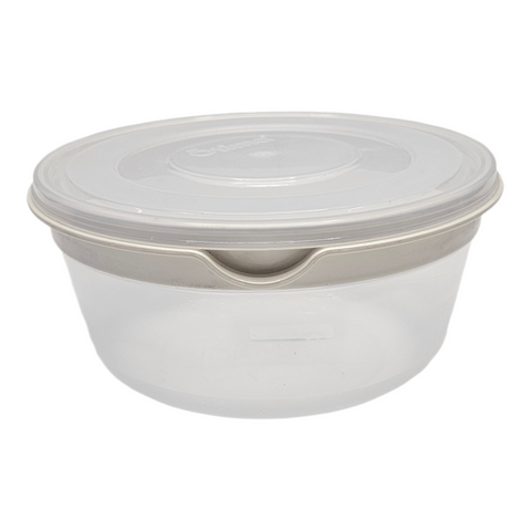 Otima Round Plastic Container 1.6L