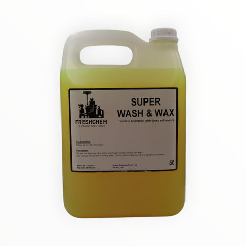 Superwash and Wax 5L