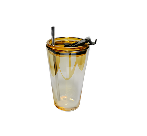 Smoothie Tumbler with Lid and Straw 450ml