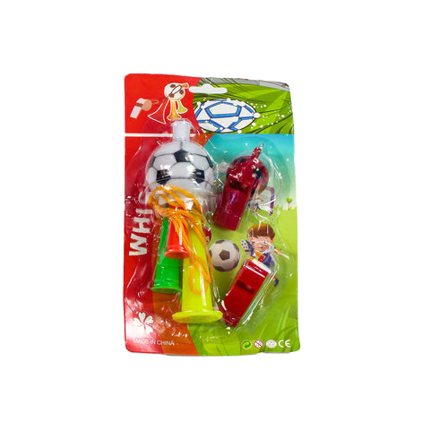 Toy Whistle Set - Multi Colour