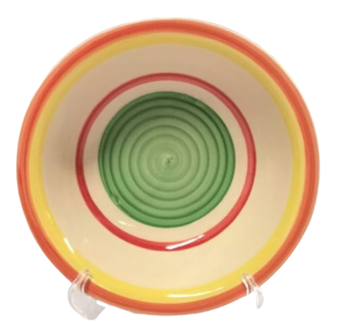 Stoneware 8.25" Bowl-multi Color - Colors may Vary