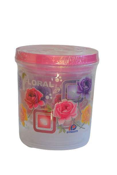 Floral Queen Storage Container 6 piece Set
