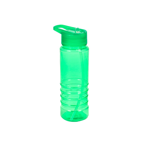 Bottle with Lid & Straw 650ml