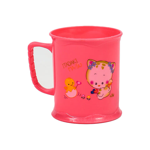 Kids Plastic Cup - Pink