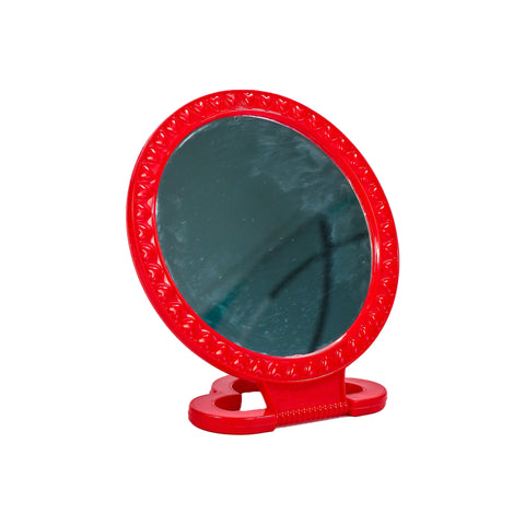 Mirror Round 18.5cm - Red