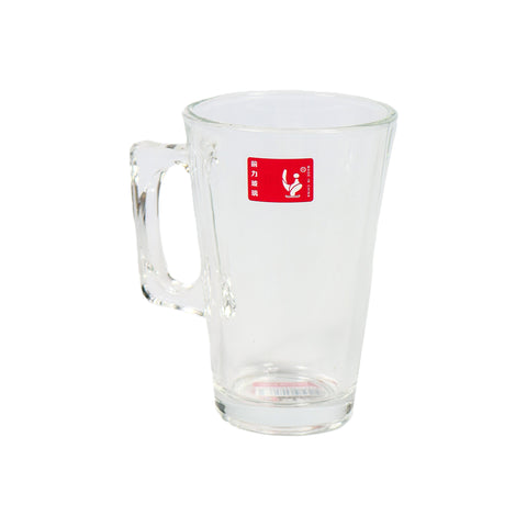 Glass Clear V-Shape Latte Mug Sml 6Pc Set