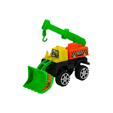 Plastic Toy Excavator  Assorted Colors SMALL