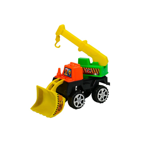 Plastic Toy Excavator  Assorted Colors SMALL