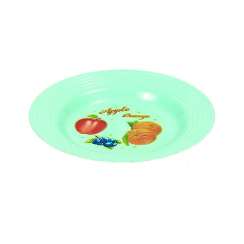 Plastic Plate 22cm - Green